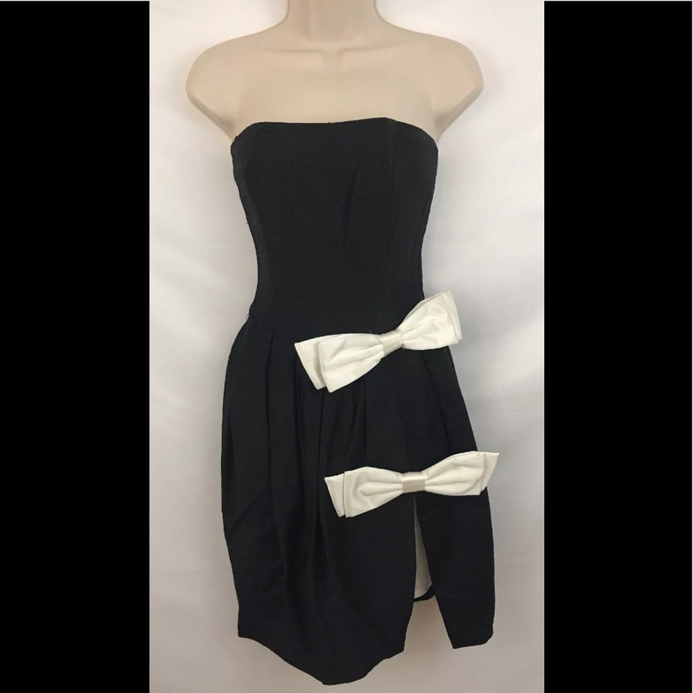 Jessica McClintock Strapless Dress Sz 3/4